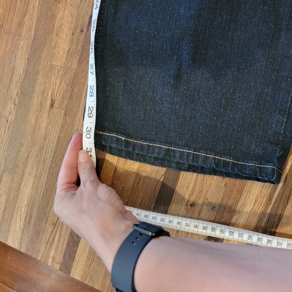 Levi's Signature Bootcut Mid Rise At Waist Straight Leg Blue Jeans - Picture 11 of 13